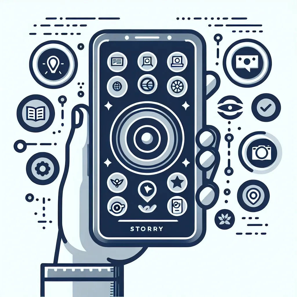 "User navigating the Instagram Story Viewer on a smartphone, showcasing the features and functionality for better engagement and content discovery."
