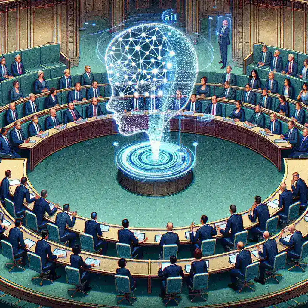 Apa peran anggota parlemen dalam membentuk regulasi AI setelah DeepSeek